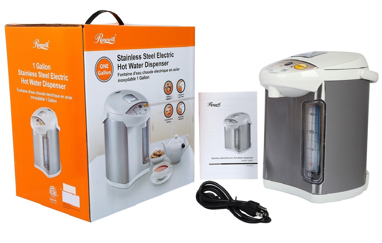 Rosewill Electric Hot Water Boiler and Warmer, Hot Water Dispenser with