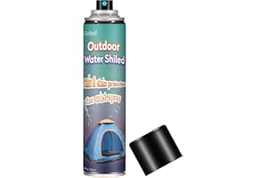 GRIBELL Outdoor Waterproofing Spray, 13.5 Oz Outdoor Water Shield,Water Repellent Spray for Outdoor,Tent Waterproofing Spray for Patio Furniture Against Rainy Spring Summer Fabric Shoes Spray for Protection