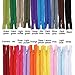 KINGSO 70 pcs Nylon Coil Zippers DIY Tailor Sewer Craft Accessories 12 inch Seeing Craft Tools 20 Color