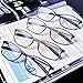AQWANO 4 Pack Computer Reading Glasses Men Women Blue Light Blocking, Lightweight TR90 Flexible Frame Readers Glasses Anti Glare, 1.5