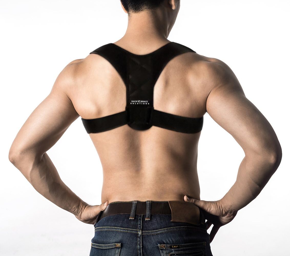 Advanced Posture Corrector by Back Brace Solutions Improve Your Posture Now and Feel The Amazing Benefits/Pain Relief Unisex Support Designed to Eliminate Bad Posture Slouching Hunching (Large / XL): Health & Personal Care