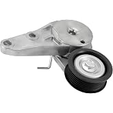 AULINK DS7Z6A228B Belt Tensioner Assembly with Pulley For Ford 1.5L 1.6L L4 | For Ford Escape 2017 1.5L,Escape 2014-2016 1.6L,Fusion 2014-2017,Fiesta 2014-2019,Transit Connect 2014-2016