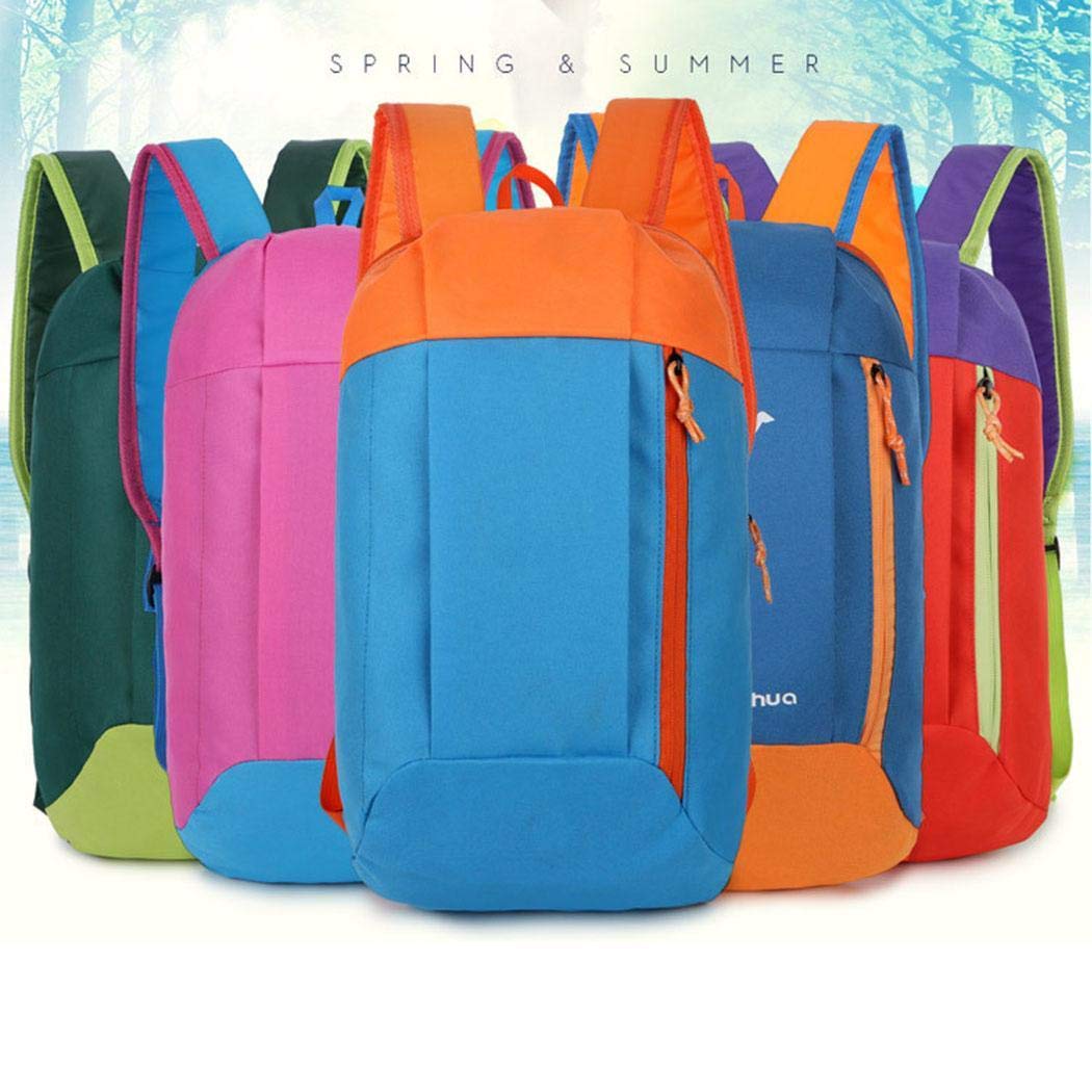 Junio1 Mochila deportiva unisex al aire libre Mochila impermeable de gran capacidad informal Bolsas de viaje