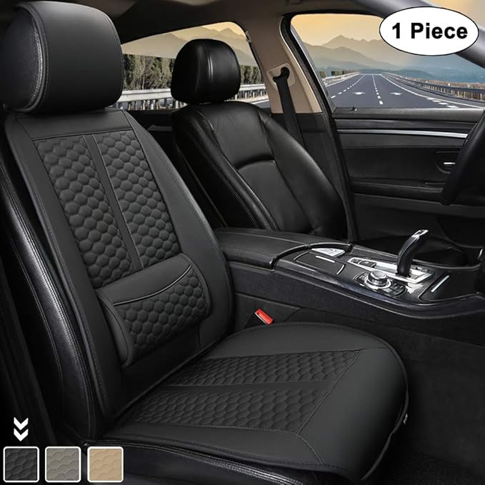 Black Panther Car Seat Cover, 1 Piece Universal Sideless