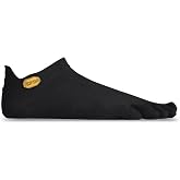 Vibram FiveFingers Athletic No-Show Toe Socks - SS19 - X Large - Black