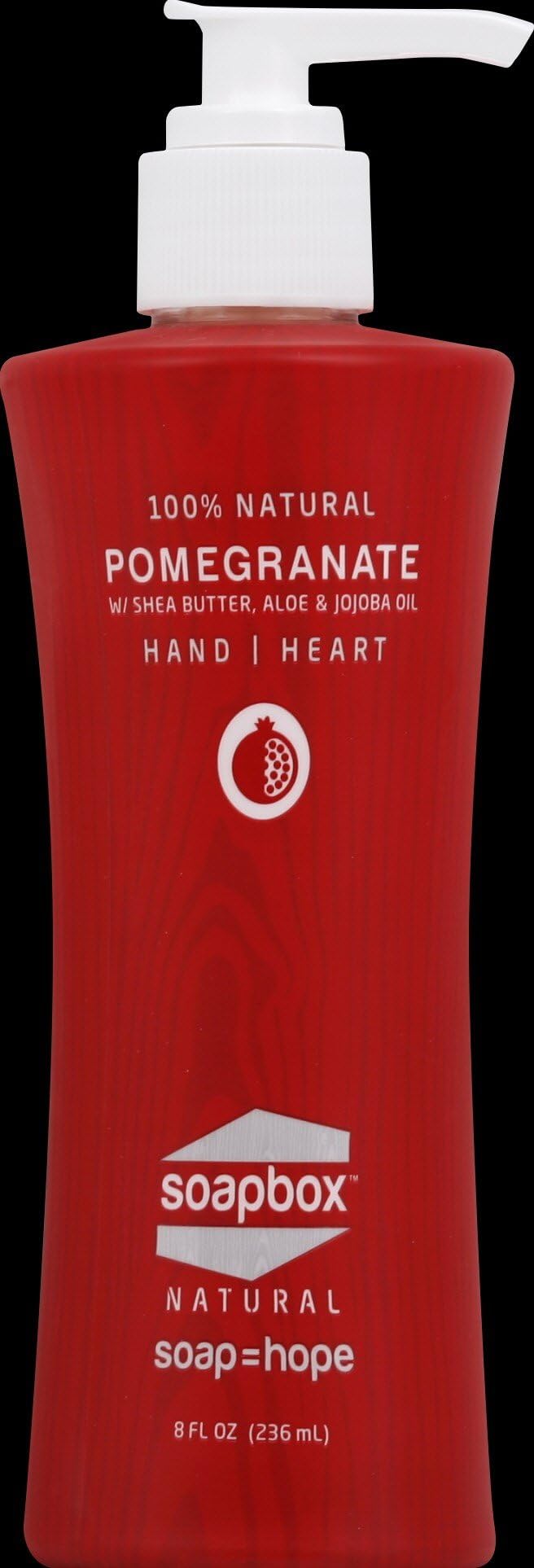 SOAPBOX SOAP LIQ PMGRNT ALNTRL, 8 OZ
