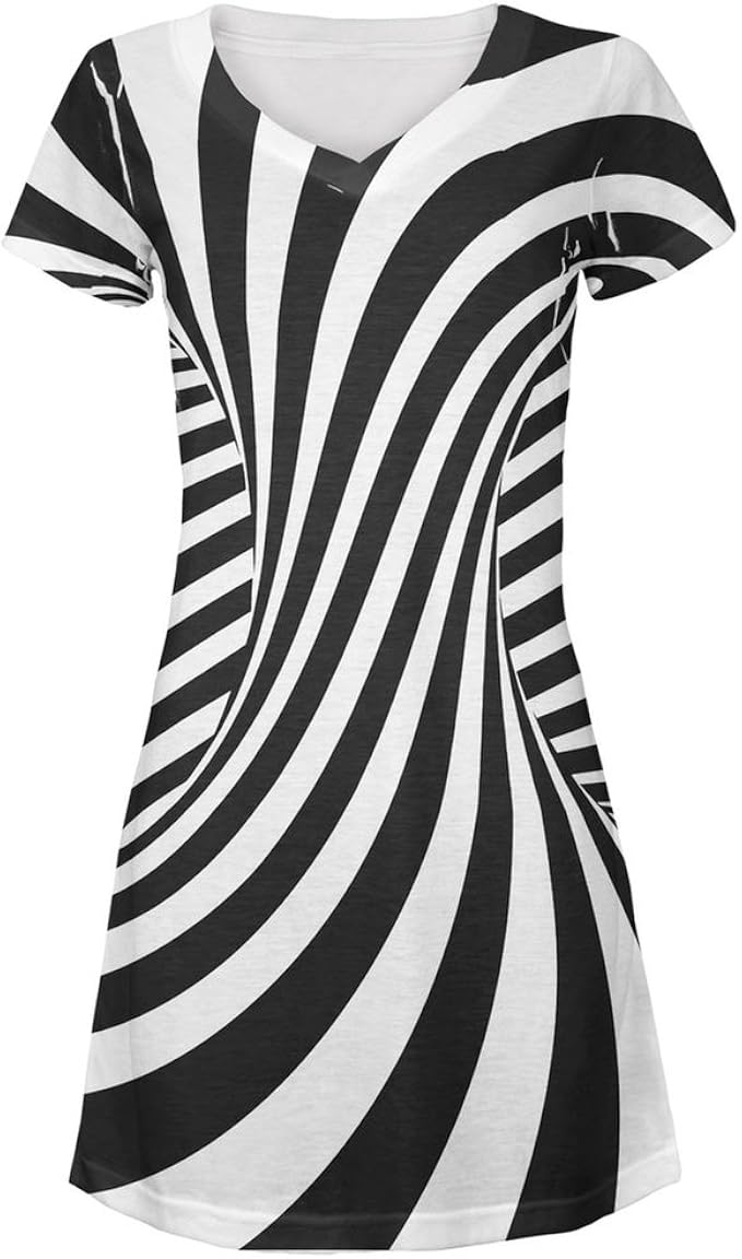 black and white dress design