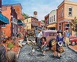 White Mountain Puzzles Duck Crossing Jigsaw Puzzle - 1000 Piece Jigsaw Puzzle
