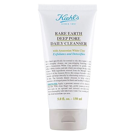 kiehl's rare earth deep pore daily cleanser 150 ml