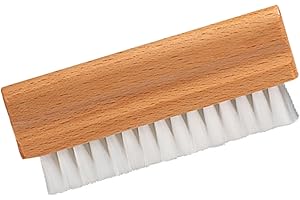 Vinyls Record Antistatic Dusts Brush with Soft Bristles and Wood Handle for Music Enthusiasts Antistatic Cleaner