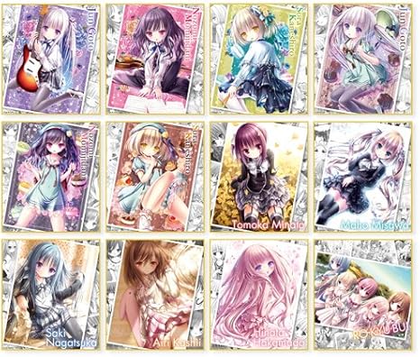 Amazon 天使の3p ロウきゅーぶ まったく 小学生は最高だぜ トレーディングミニ色紙 コンプリートbox Box商品 1box 12個入り 全12種類 アニメ 萌えグッズ 通販