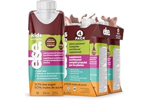 Else Nutrition Kids Complete Nutrition Drink, for Ages 2+ with Essential Amino Acids, Vitamins & Minerals, Less Sugar, Conven
