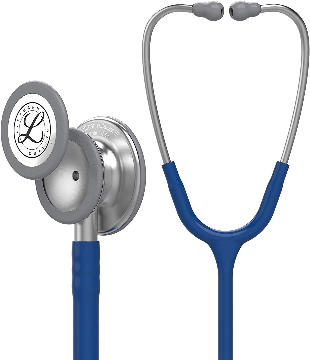 Littmann Classic III Stethoscope, Navy Blue Tube, 27 inch, 5622