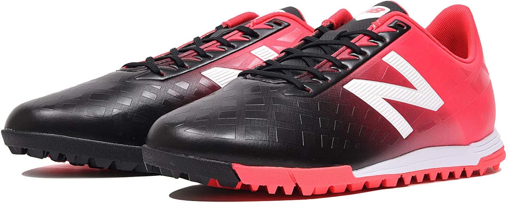 ニューバランス メンズ レディース サッカー トレーニングシューズ Furon Dispatch Tf ブラック チェリー Msfdt 4 2e サッカー Amazon