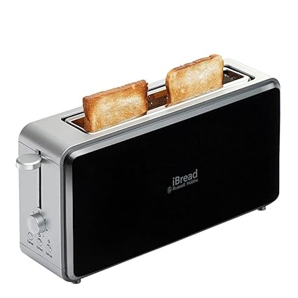 Russell Hobbs RPT2014i 900-Watt Pop Up Toaster (Black/Silver)