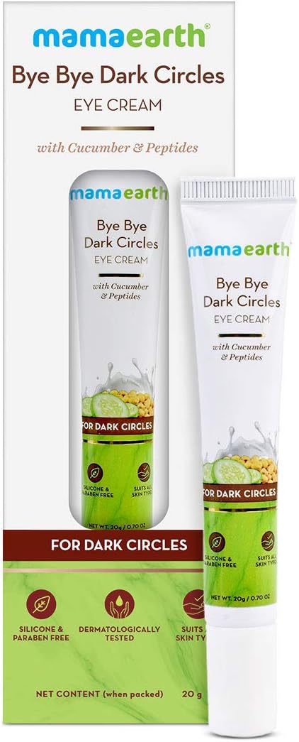 bye bye dark circles mamaearth
