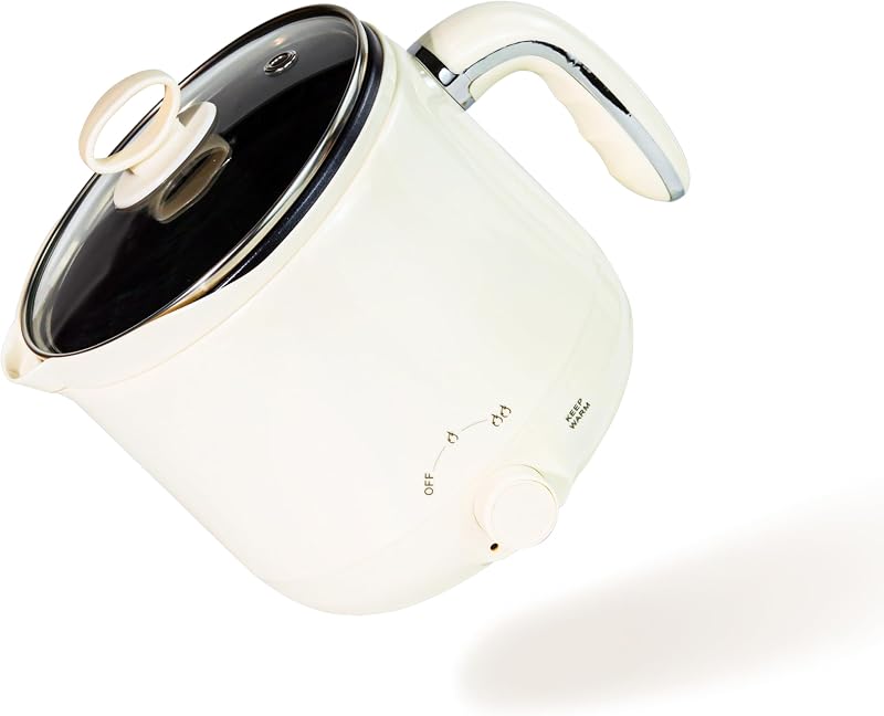 Electric Wax Melter 1.8L Non-Stick Keep Warm UK Plug