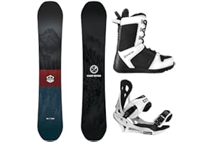 Camp Seven Redwood and Summit Men's Complete Snowboard Package