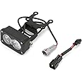 motoparty Upgrade Headlight Kit Fits for Talaria Sting R MX4 Sur-Ron Segway X260, with Adapter Harness, 20W 6000-6500K Upgrade Motorcycle Lights Bars Led Headlamp （3 Inch）