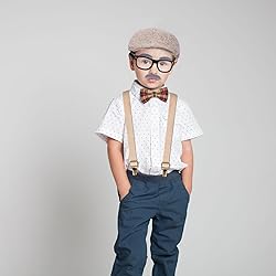 JcHrmers 7 PCS 100 Days of School Old Man Costume