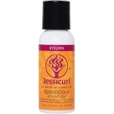 Jessicurl Spiralicious Gel, Citrus Lavender, 2 Fl oz. - Curl Defining, Frizz Control for All Hair Types