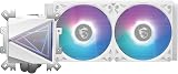 MSI MAG I240 White AIO CPU Cooler ARGB Split-Flow Radiator