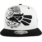 Hecho En Mexico Eagle 3D Embroidered Flat Bill Snapback Cap