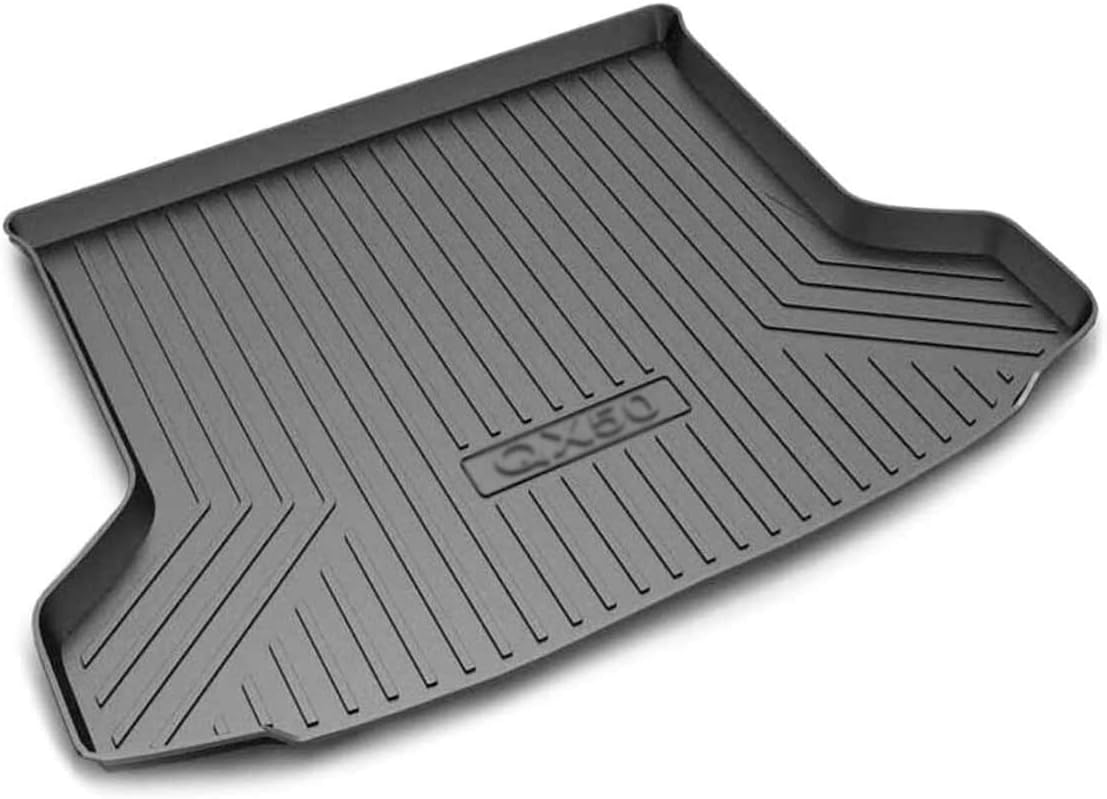 Car Trunk Boot Mats For Inffiniti QX50, Heavy Duty Rubber Durable