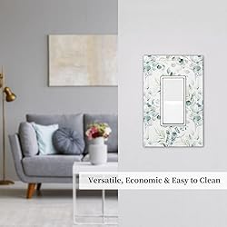 Watercolor Spring Sage Green Eucalyptus Leaves 1