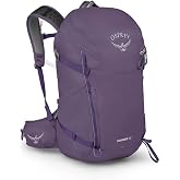 Osprey Skimmer 28L Women's Hiking Pack with Hydraulics Reservoir, Purple OS | hiking backpack, daypack, travel daypack, camping pack, hydration pack, water bladder, water reservoir, hydration bladder