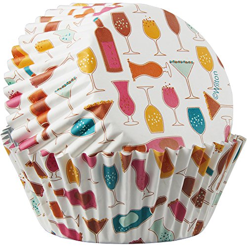 Wilton 36 count cupcakes are my cocktails baking cups