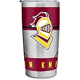 Rico Industries NCAA Calvin Knights Standard 20oz Stainless Steel Tumbler with Lid - Great For Coffee, Tea, Water or Cocktails