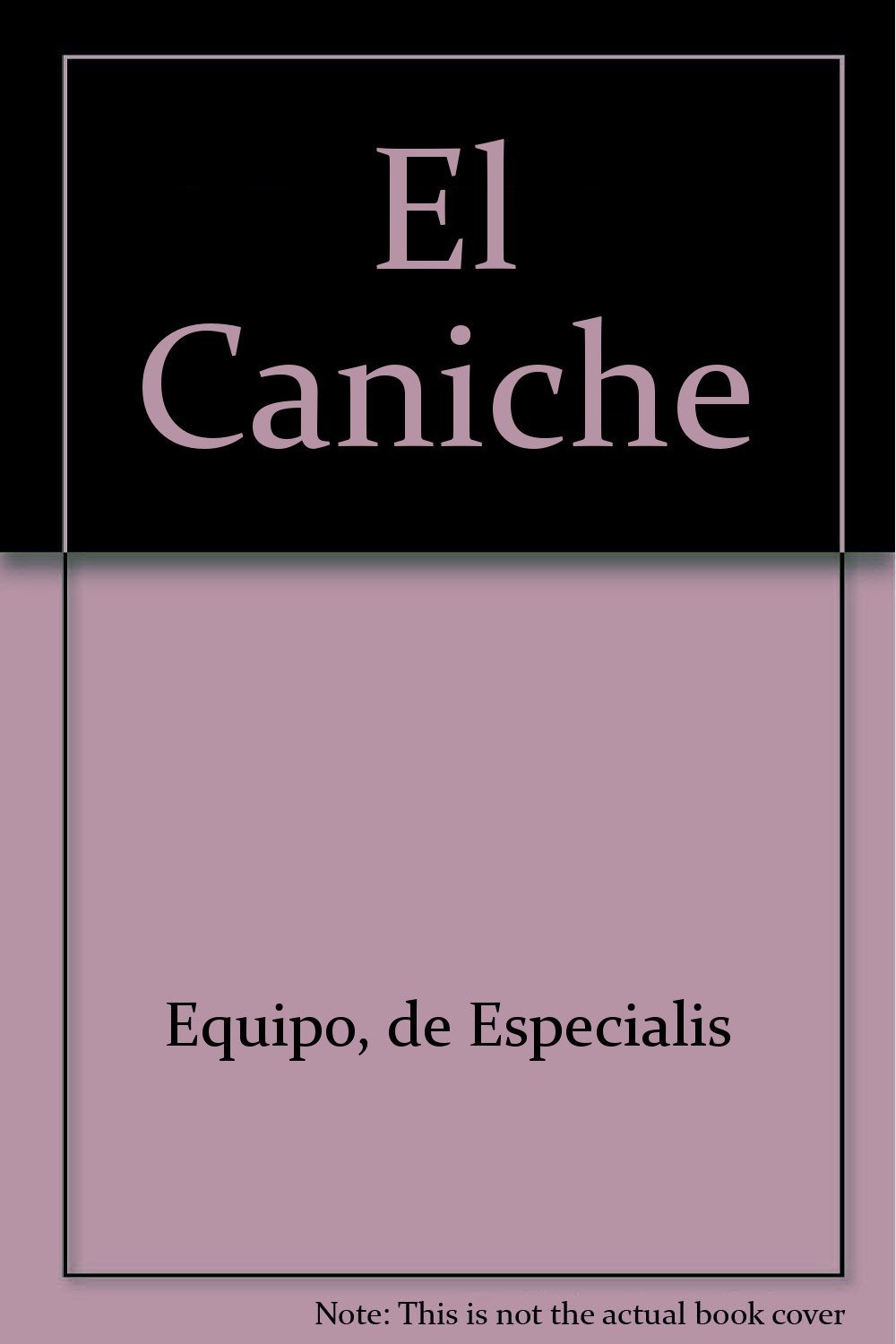 Portada de El Caniche