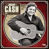 Johnny Cash 2019 12 x 12 Inch Monthly Square Wall Calendar by Merch Traffic, Music Pop Country Singe by 