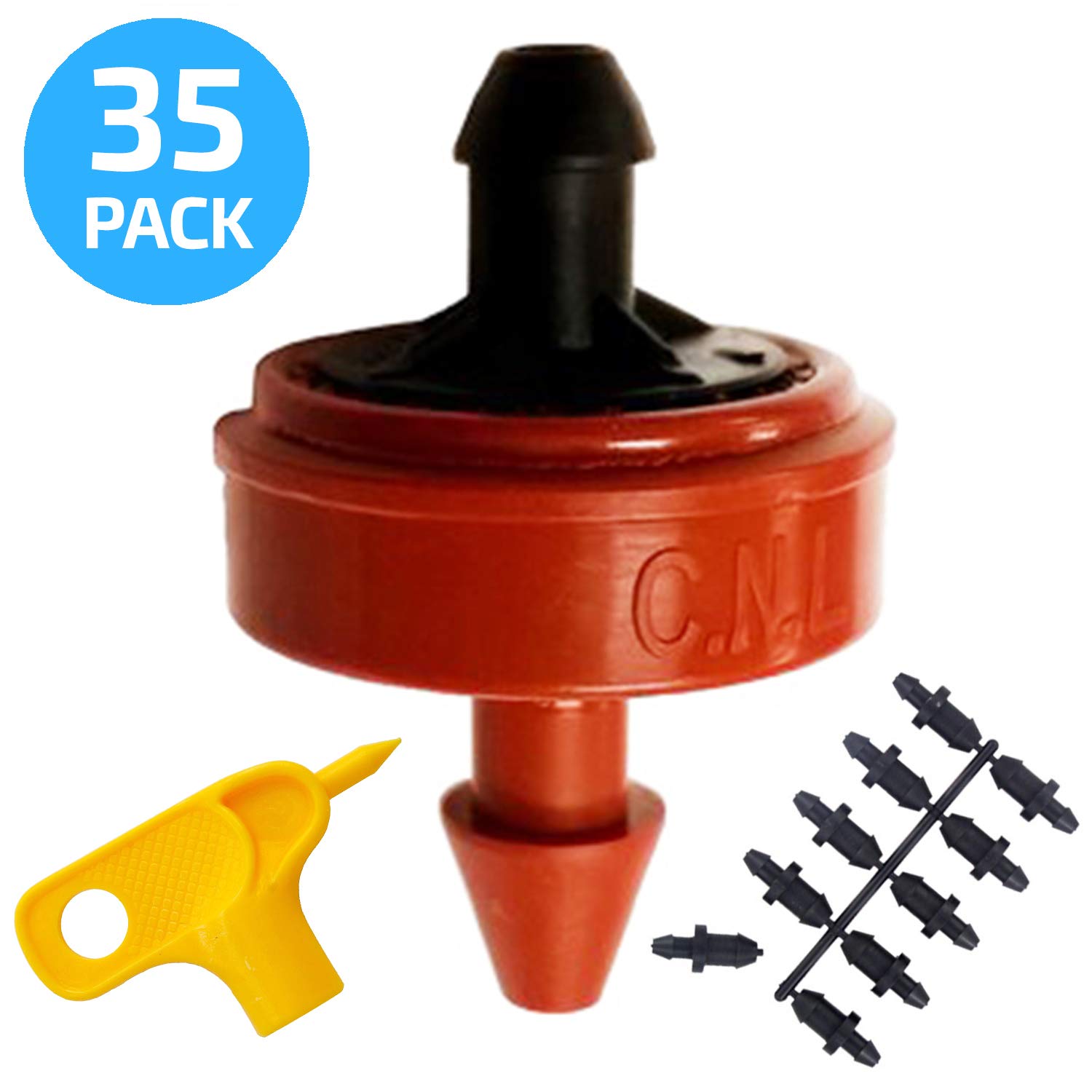 1/2 Gallon Per Hour Rain Bird BUE055S Drip Irrigation Button Dripper