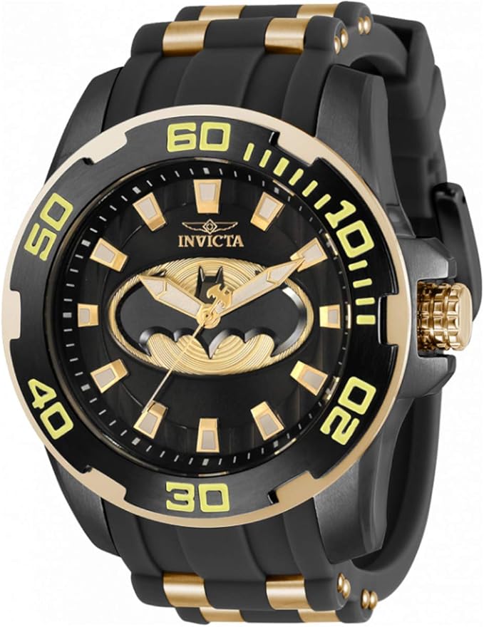 Invicta DC Comics Batman Men's 50mm Limited Edition Black