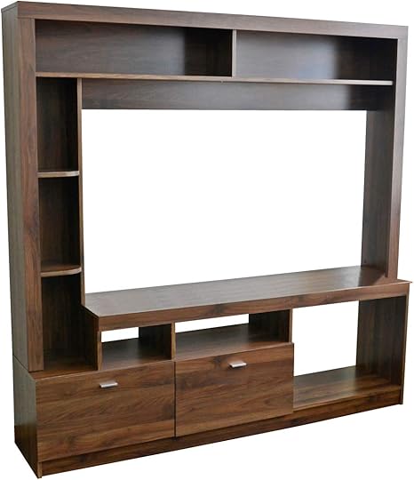 Amazon Co Jp 50 55型推奨 テレビ台 ローボード ハイタイプ 55型対応 収納 北欧ﾃﾞｻﾞｲﾝ 組み立て ブラウン Pd015 Br ホーム キッチン