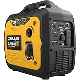 ZEGJAW 2400-Watt Portable Inverter Generator, EPA Compliant, CO-Sensor, Eco-Mode Feature, Lightweight & Quiet Gas Powered Gen