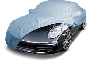 iCarCover Custom Car Cover for 1997-2019 Porsche 911 Waterproof All-Weather Rain Snow UV Sun Protector Full Exterior Indoor Outdoor Car Cover