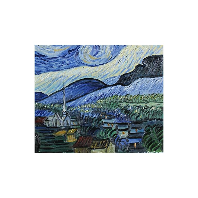 Fokenzary pintado a mano pintura al óleo sobre lienzo Vincent van Gogh