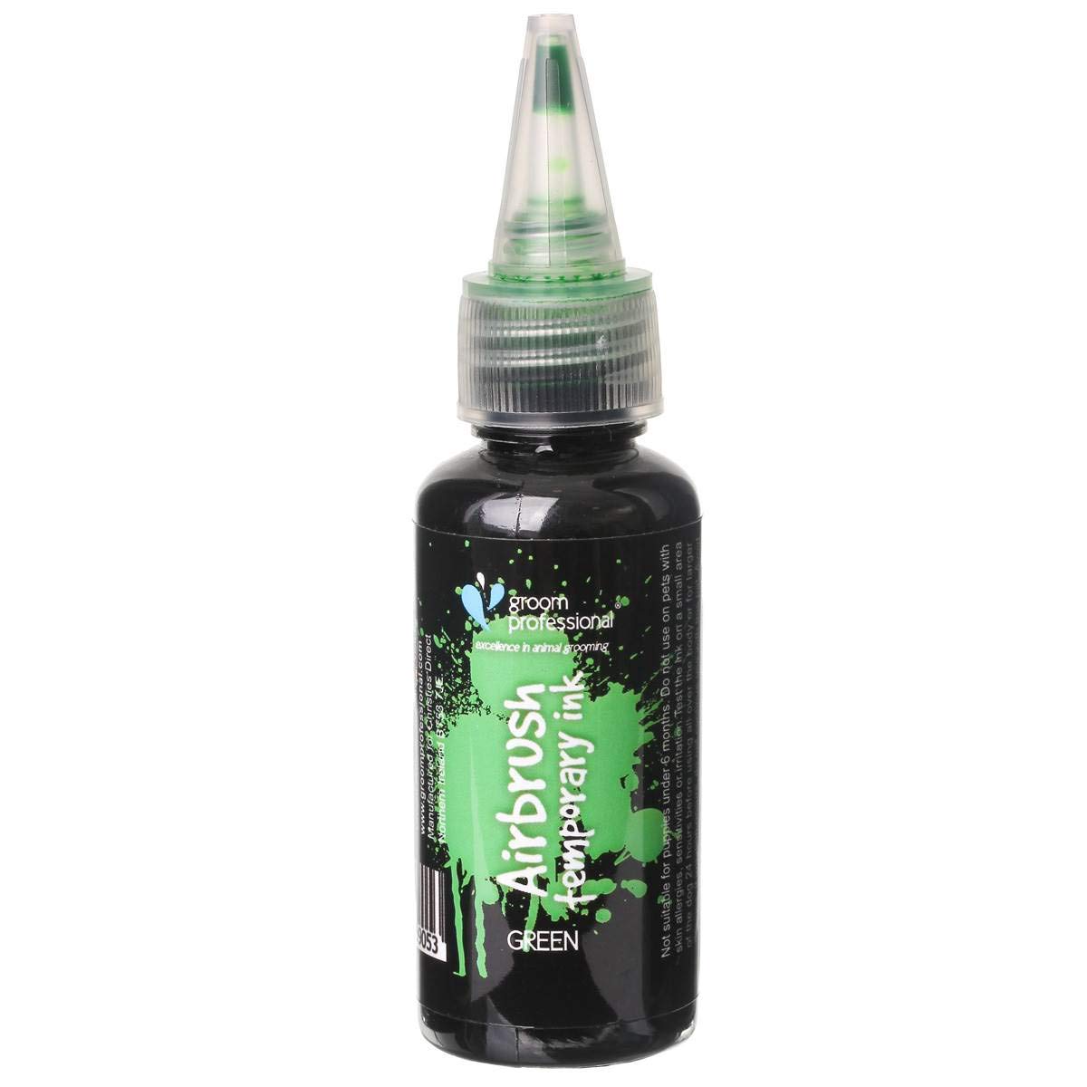 Groom Professional Creative Airbrush Temporary Ink, 30 ml, Green — image 1
