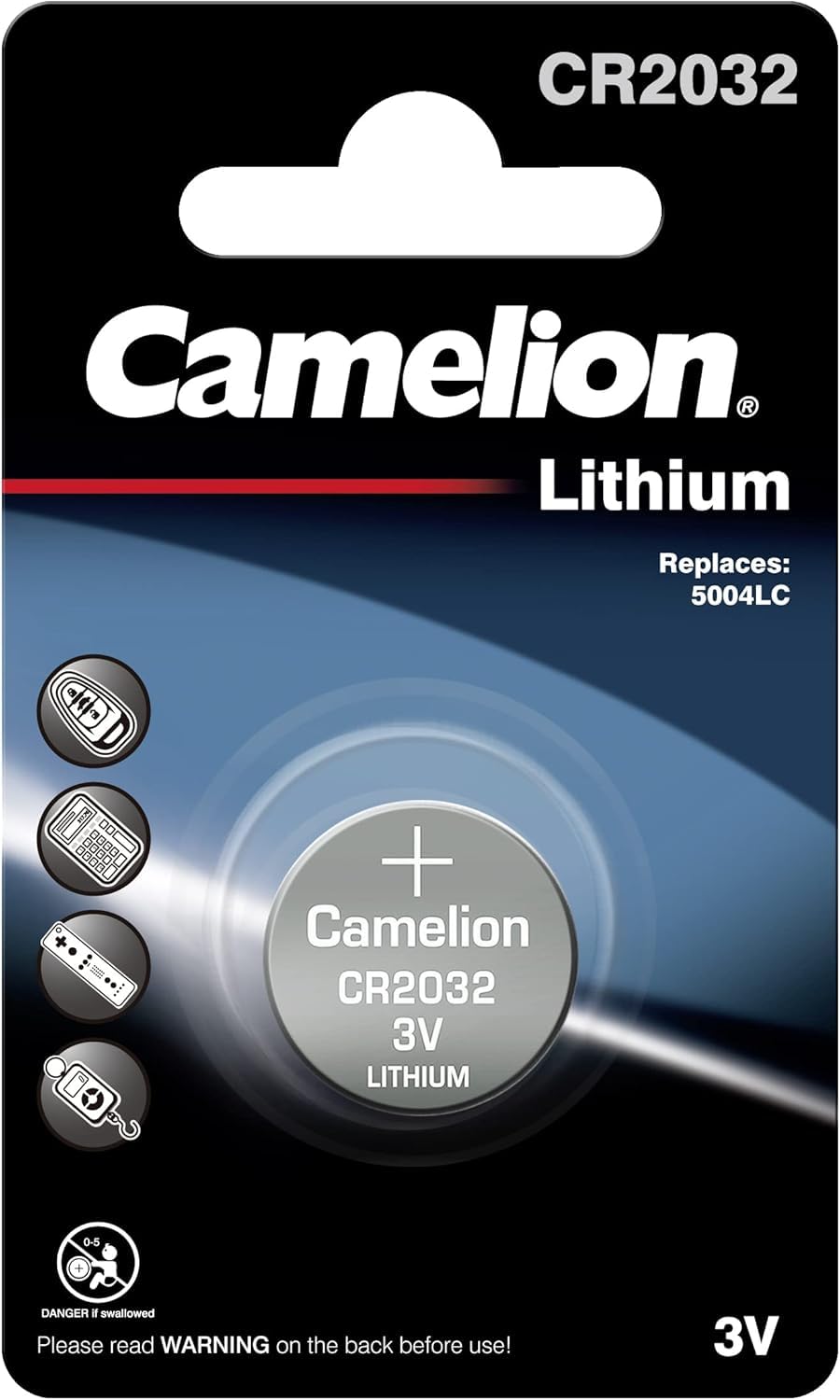 Camelion 3V CR2032 Lithium Button Cell