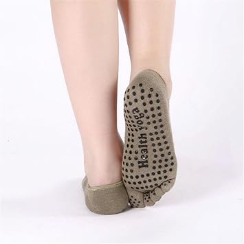 Fengbingl-ac Calcetines de Yoga para Mujer Calcetines Yoga ...