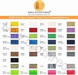 New brothread 4 Large Cones 5000M All Purpose Polyester Sewing Thread view 6