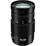 Panasonic LUMIX G II Vario Lens, 100-300MM, MIRRORLESS Micro Four Thirds, Power O.I.S, H-FSA100300 (USA Black)