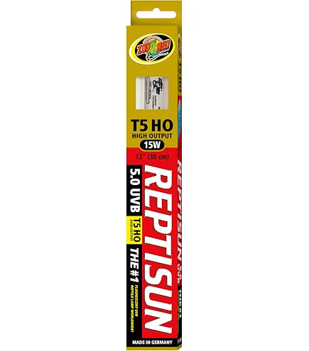 Amazon.com : Zoo Med ReptiSun 5.0 HO T5 UVB Lamp 22