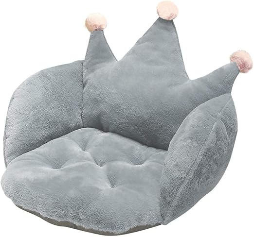 Crown Chair Cushion Support Waist Backrest Pad Seat Cushion Floor