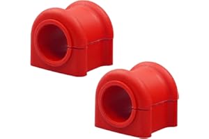 Yukauto Front Sway Bar Bushing,Stabilizer Bar Bushing Kit fit for 1994-2012 Ram 1500 2500, 1994-2009 3500, 2005 Dakota（1 Pair）
