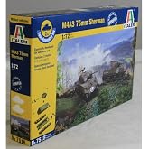 Italeri 510007518 1: 72 &ndash; Sherman M4 A3 75 mm (Pack of 2)