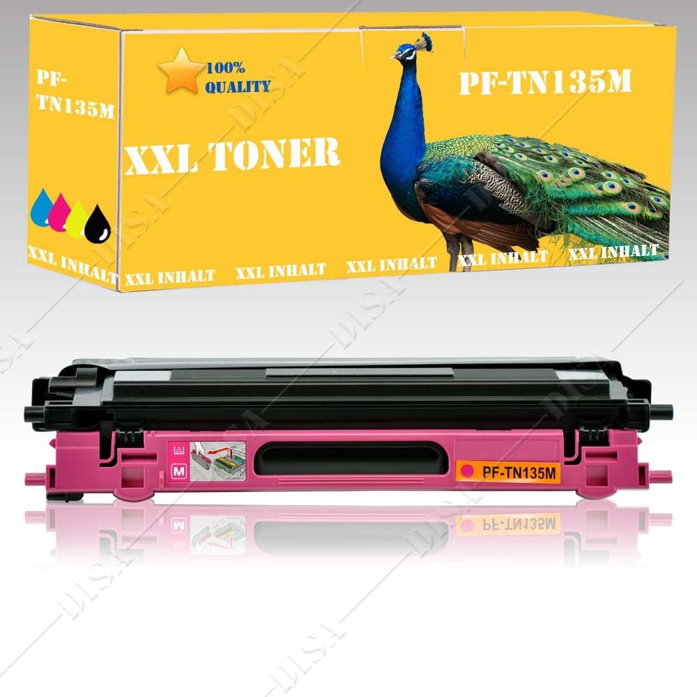 1x Disa Toner TN135 MG rot passend Brother MFC-9450 CLT/9450 CN/MFC 9840 CDW